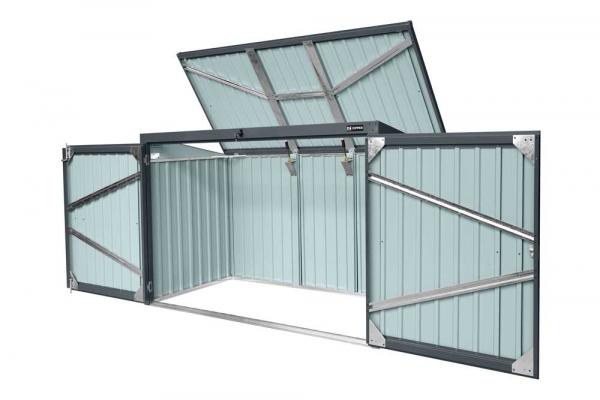 Zipper Metal Bin Box ZI-MTB3